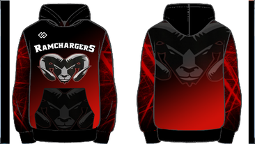 Ram Chargers Sublimated Hoodie