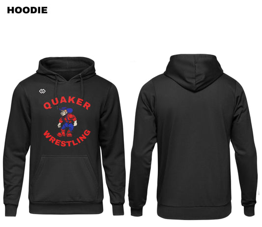 Quaker Cotton Sweatshirt 1-Black