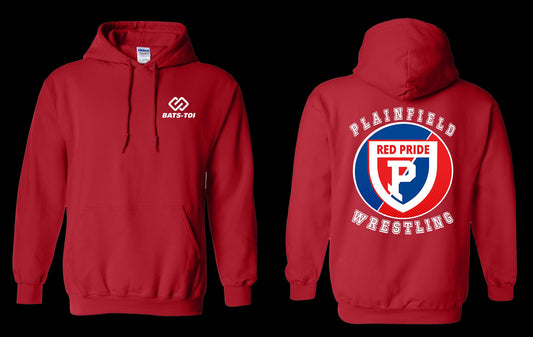 Quaker Cotton Sweatshirt 2-Red
