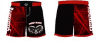 Ram Chargers Fight Shorts